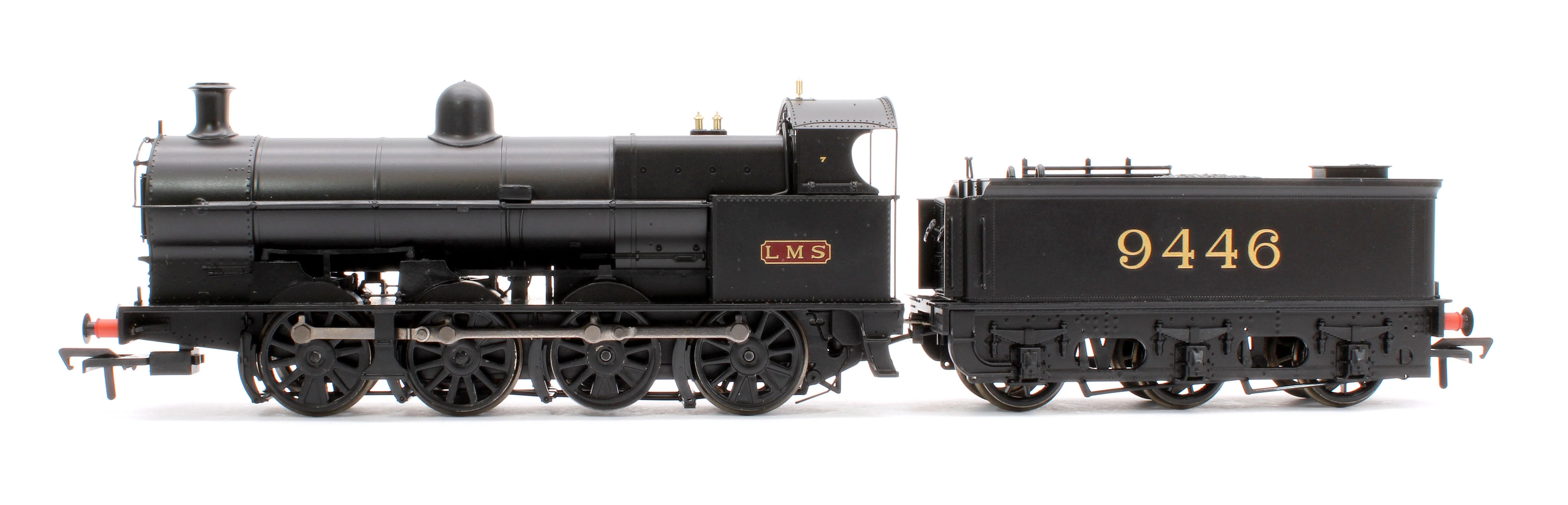 31-483SF LNWR G2 9446 LMS Black Steam Locomotive - DCC Sound - Image 3