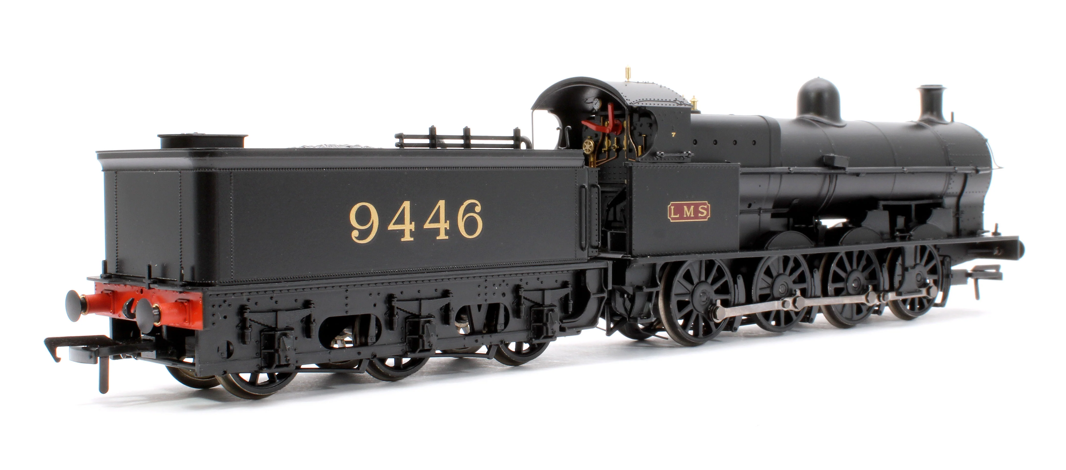 31-483SF LNWR G2 9446 LMS Black Steam Locomotive - DCC Sound - Image 5