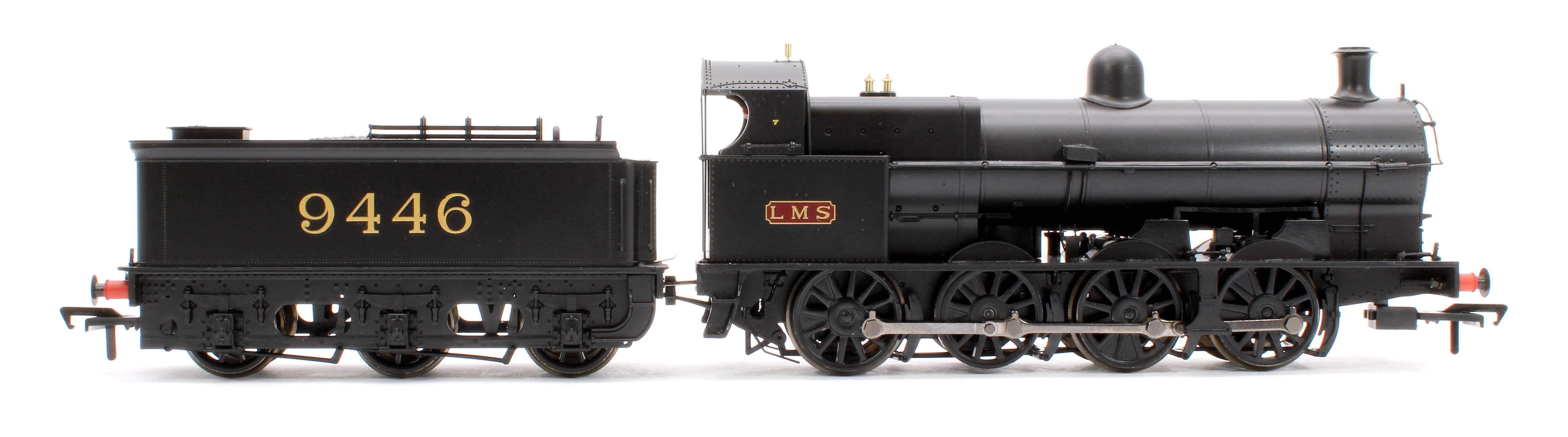 31-483SF LNWR G2 9446 LMS Black Steam Locomotive - DCC Sound - Image 6