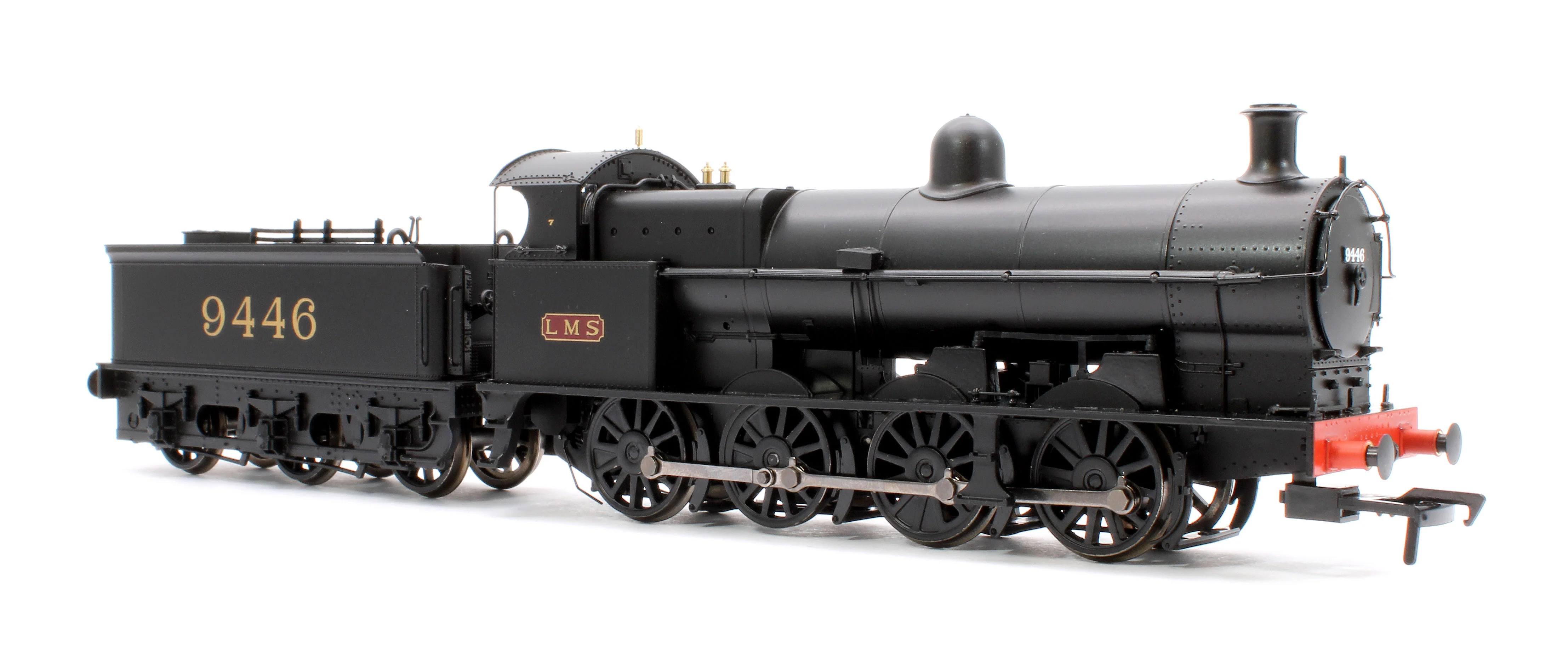 31-483SF LNWR G2 9446 LMS Black Steam Locomotive - DCC Sound - Image 7