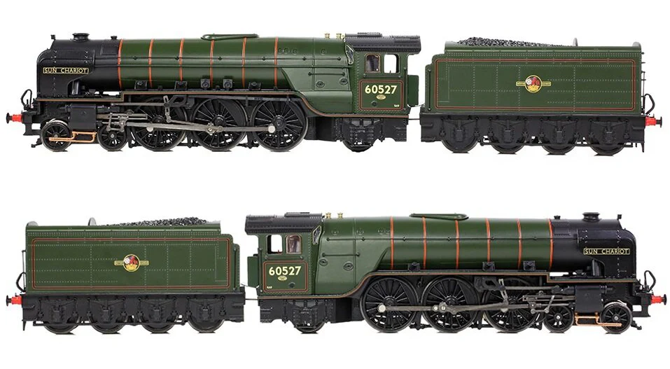 31-528B LNER Peppercorn A2 60527 'Sun Chariot' BR Lined Green (Late Crest) Steam Locomotive - Image 2