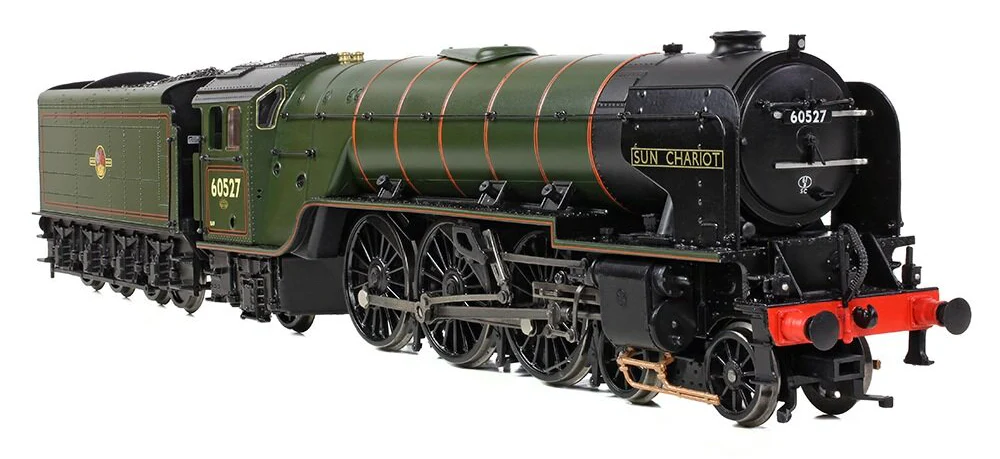 31-528B LNER Peppercorn A2 60527 'Sun Chariot' BR Lined Green (Late Crest) Steam Locomotive - Image 3
