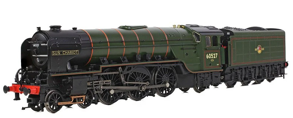 31-528B LNER Peppercorn A2 60527 'Sun Chariot' BR Lined Green (Late Crest) Steam Locomotive - Image 4