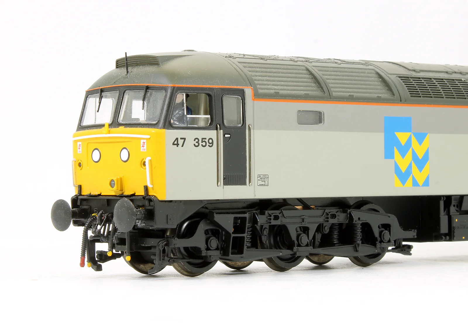 Pre-Owned 31-662 Class 47359 BR Railfreight Grey Metals Sector Diesel Locomotive - DCC Fitted - Image 3