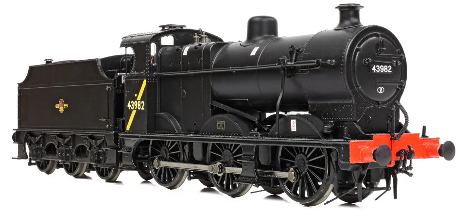 31-884A MR 3835 (4F) with Fowler Tender 43982 BR Black (Late Crest) Steam Locomotive - Image 3