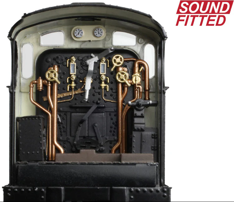 31-884ASF MR 3835 (4F) with Fowler Tender 43982 BR Black (Late Crest) Steam Locomotive - DCC Sound - Image 6