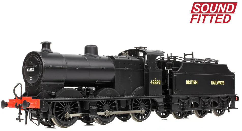 31-886SF MR 3835 (4F) with Fowler Tender 43892 BR Black (British Railways) Steam Locomotive - DCC Sound - Image 2