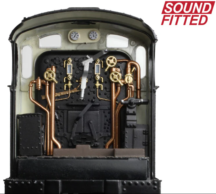 31-886SF MR 3835 (4F) with Fowler Tender 43892 BR Black (British Railways) Steam Locomotive - DCC Sound - Image 6