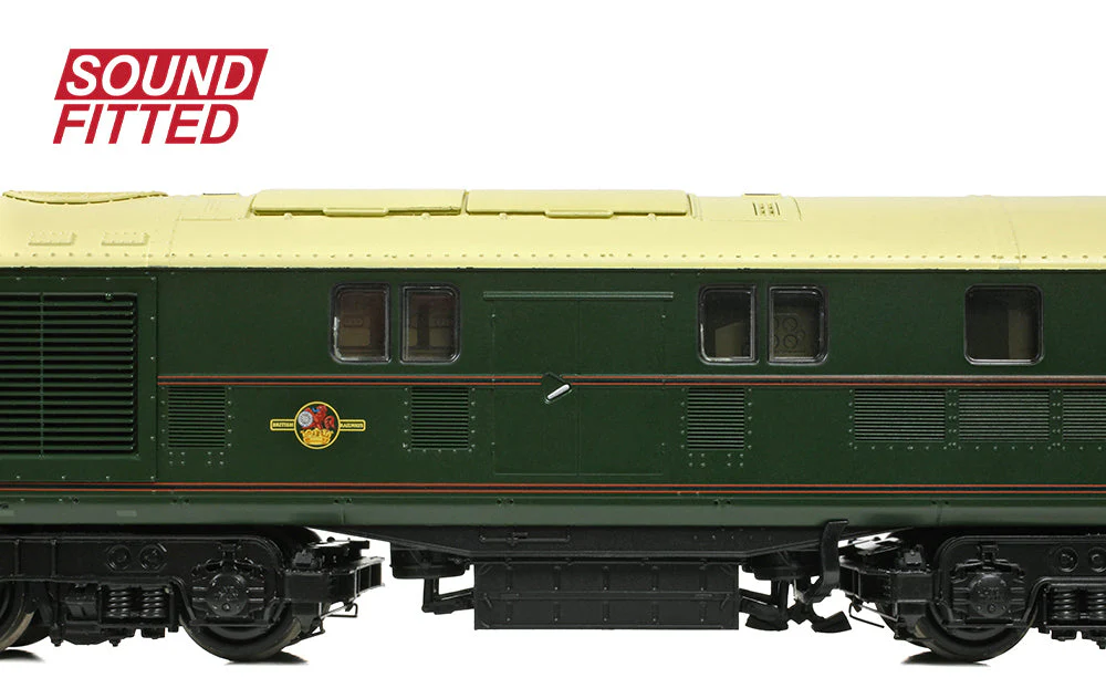 31-995ASF LMS 10001 BR Lined Green (Late Crest) Diesel Locomotive - DCC Sound - Image 5