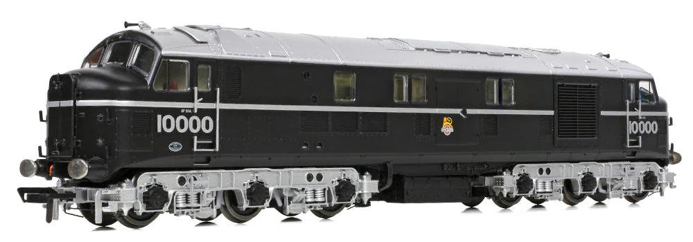 31-999A LMS 10000 BR Black (Early Emblem) Diesel Locomotive - Image 2