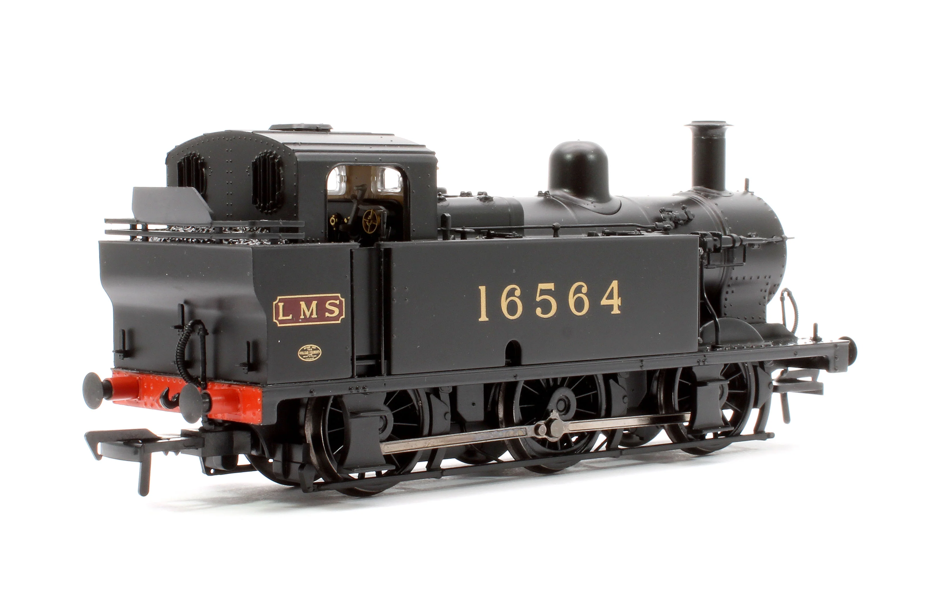 32-227C LMS Fowler 3F (Jinty) 16564 LMS Black Steam Locomotive - Image 3