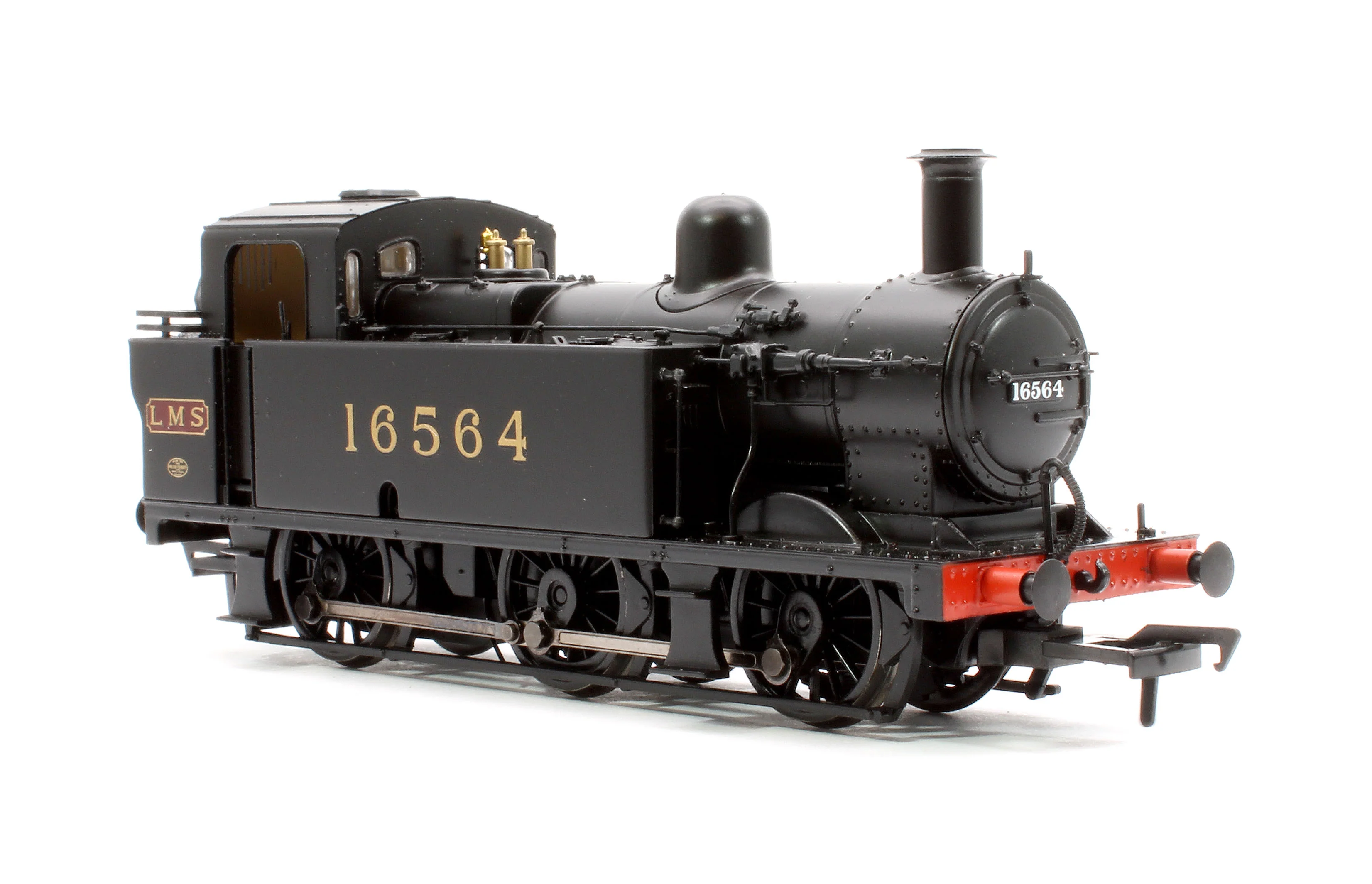 32-227C LMS Fowler 3F (Jinty) 16564 LMS Black Steam Locomotive - Image 4