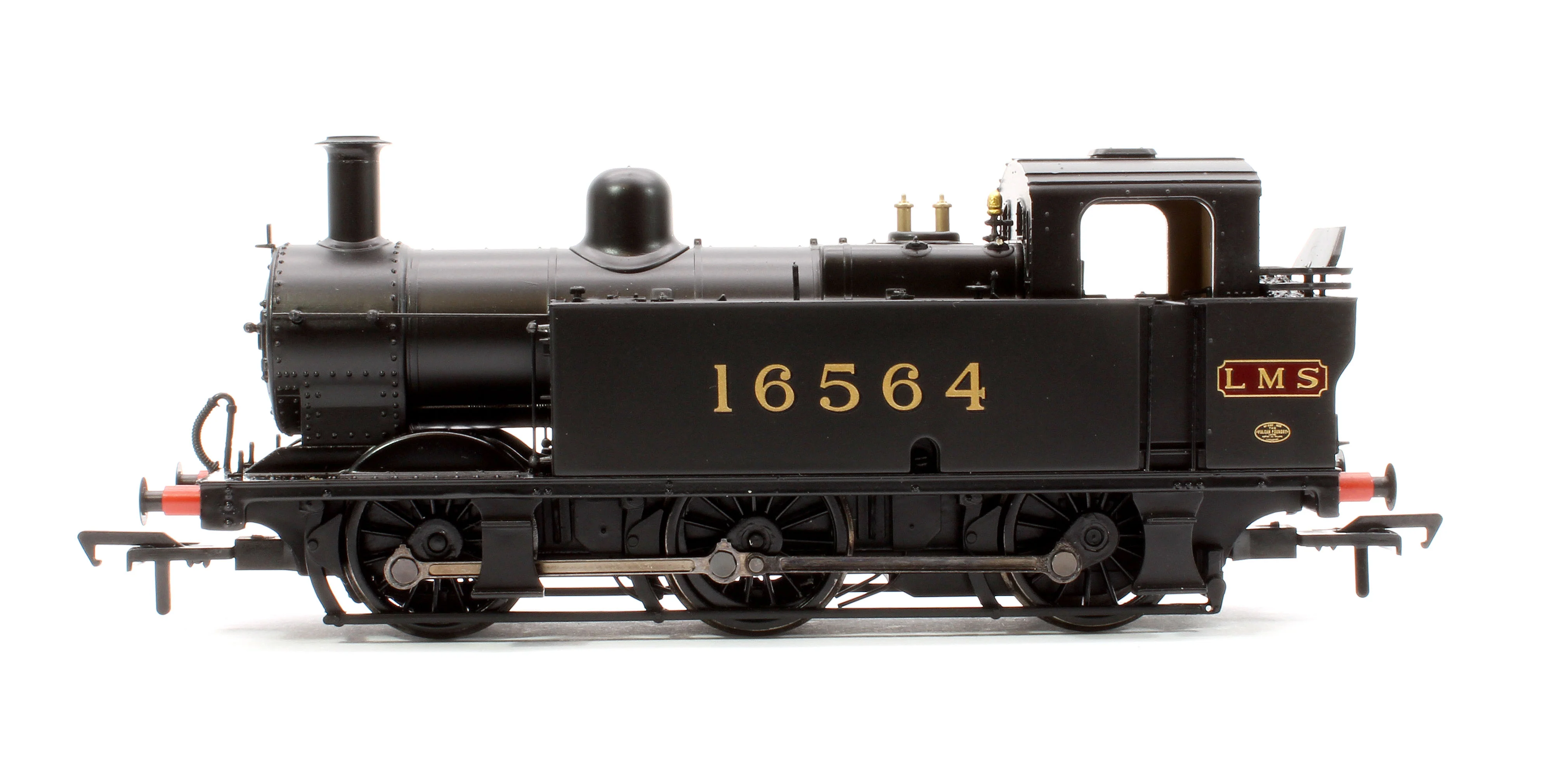 32-227C LMS Fowler 3F (Jinty) 16564 LMS Black Steam Locomotive - Image 5