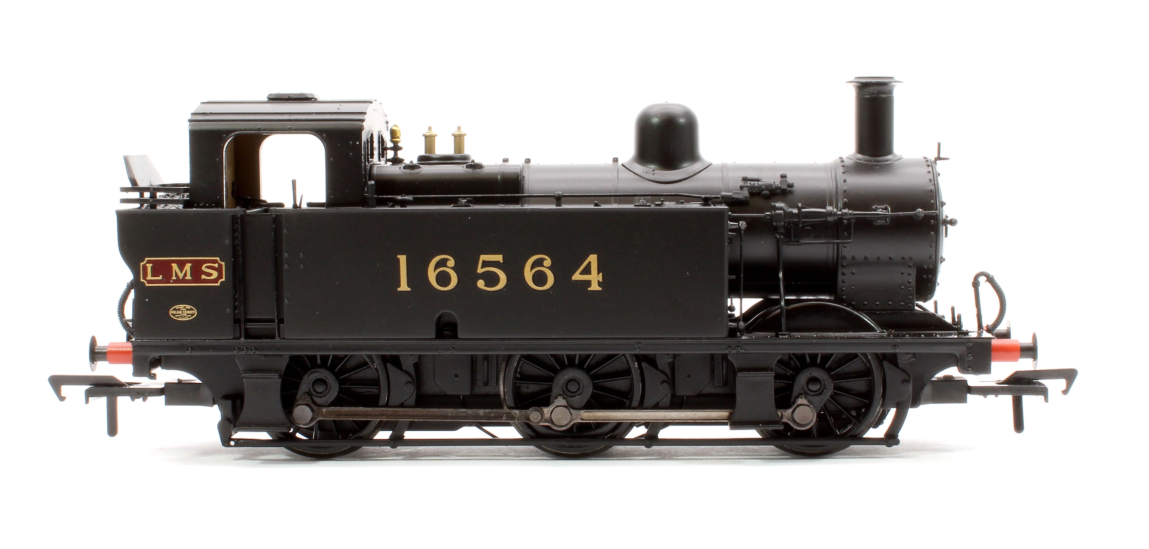 32-227C LMS Fowler 3F (Jinty) 16564 LMS Black Steam Locomotive - Image 6
