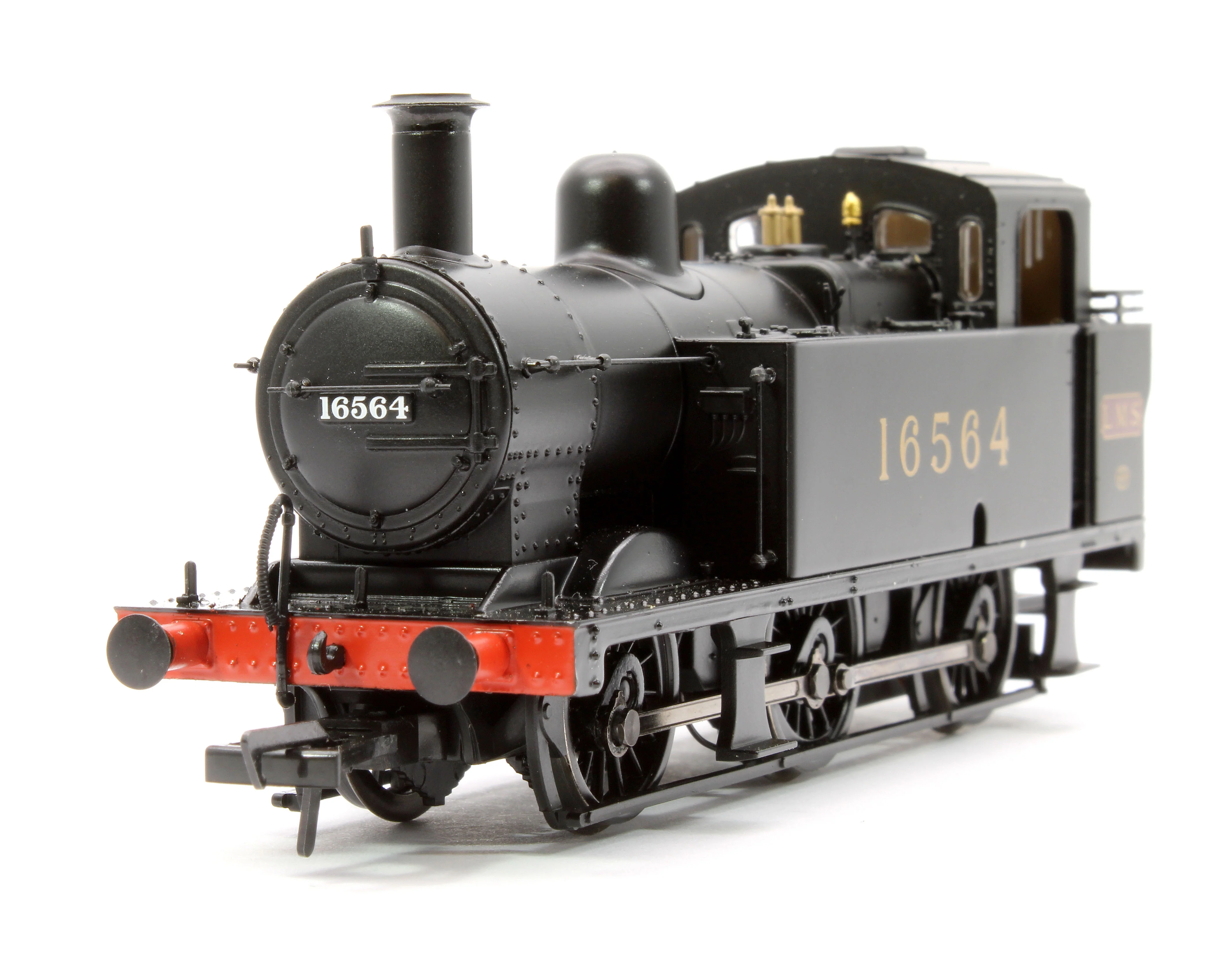 32-227C LMS Fowler 3F (Jinty) 16564 LMS Black Steam Locomotive - Image 7