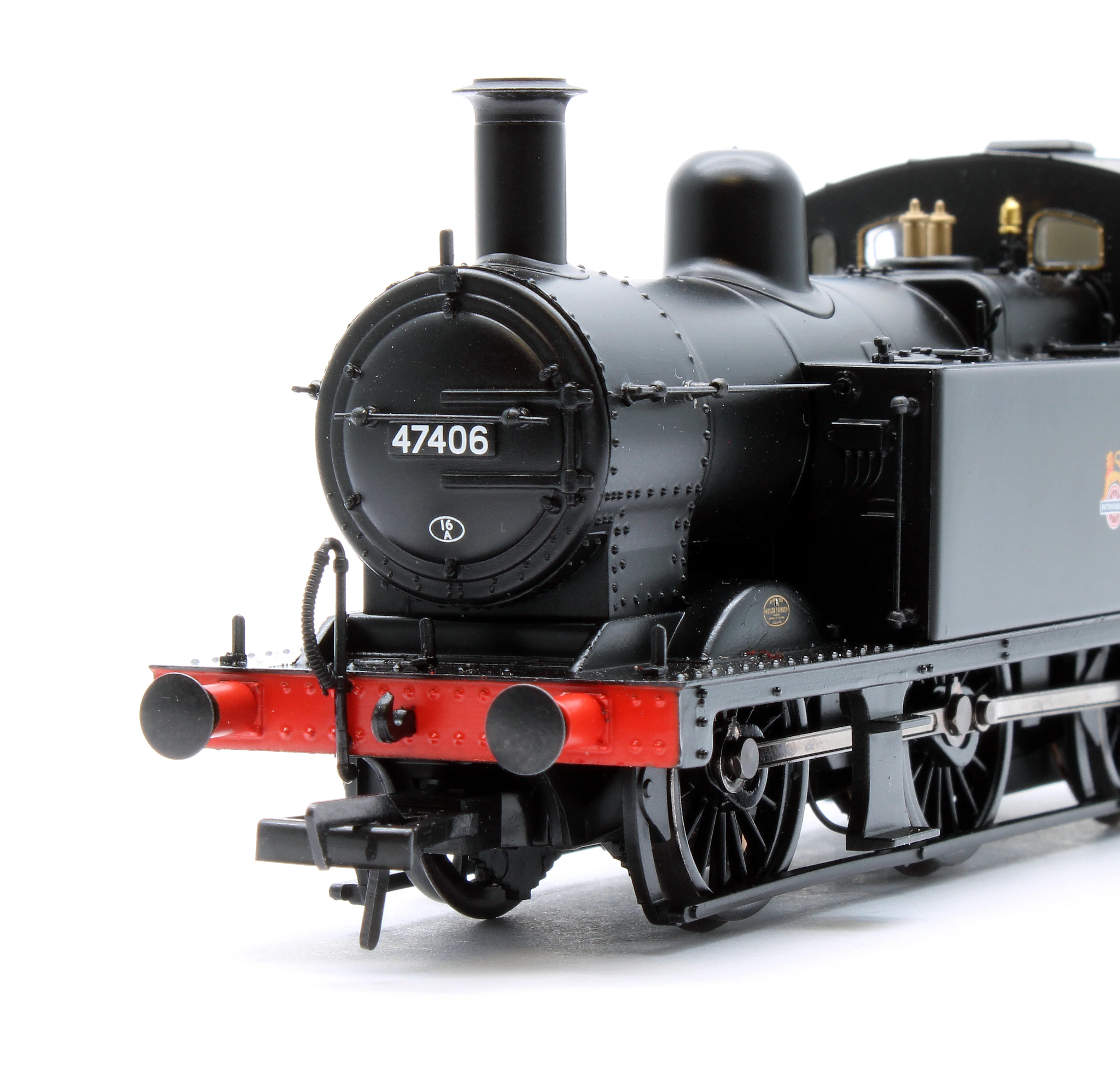 32-231B LMS Fowler 3F (Jinty) 47406 BR Black (Early Emblem) Steam Locomotive - Image 6