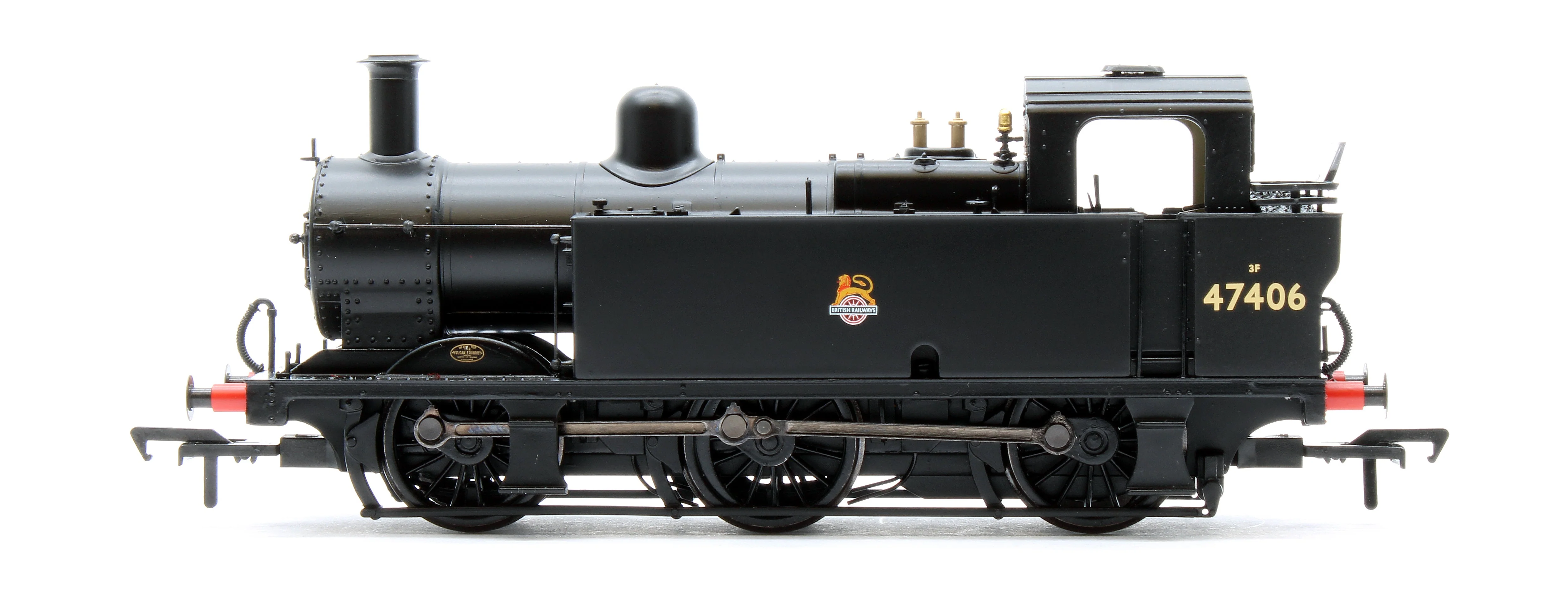 Pre-Owned 32-231B LMS Fowler 3F (Jinty) 47406 BR Black (Early Emblem) Steam Locomotive - Image 5