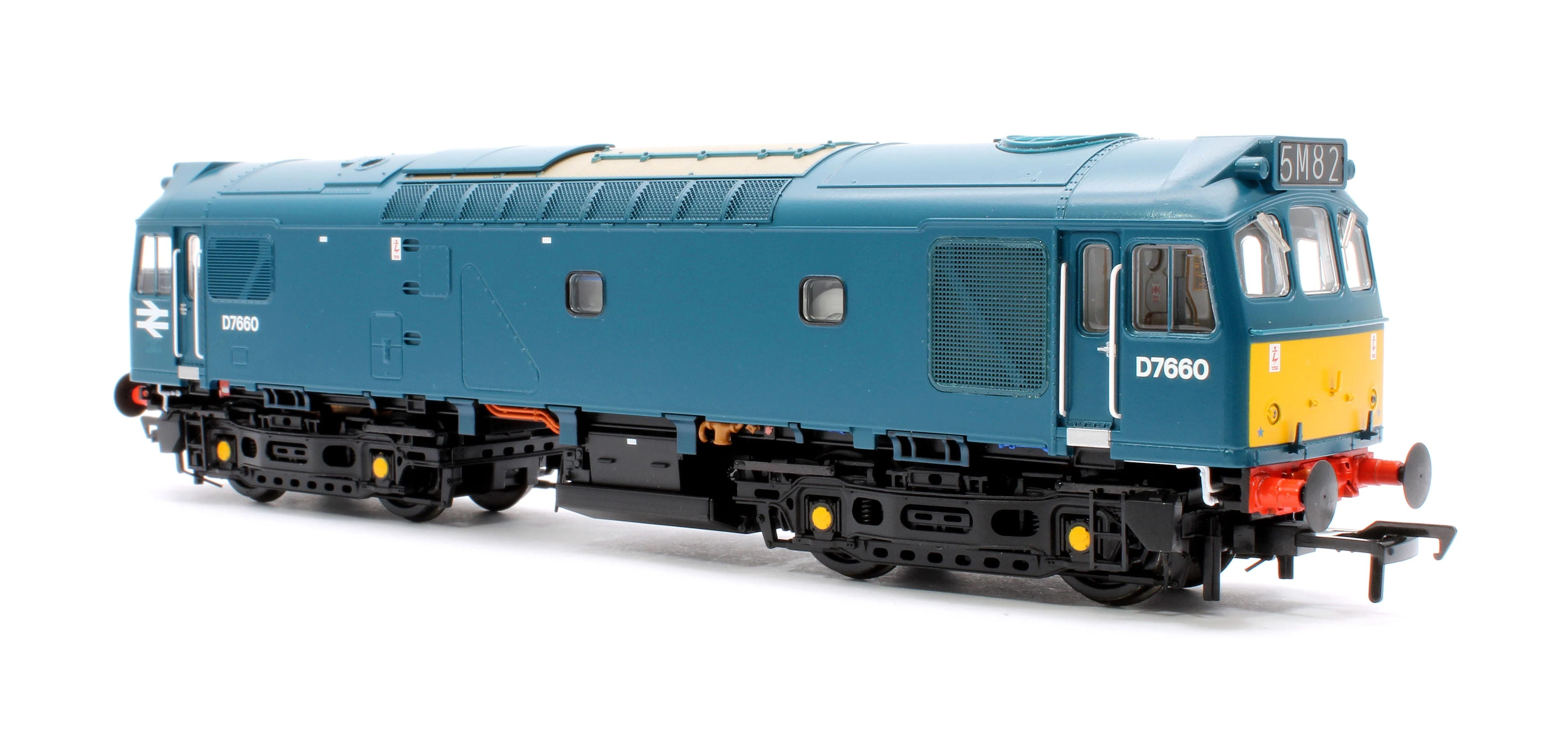 Pre-Owned 32-333 Class 25/3 D7660 BR Blue (Small Yellow Panels) Diesel Locomotive - Image 4
