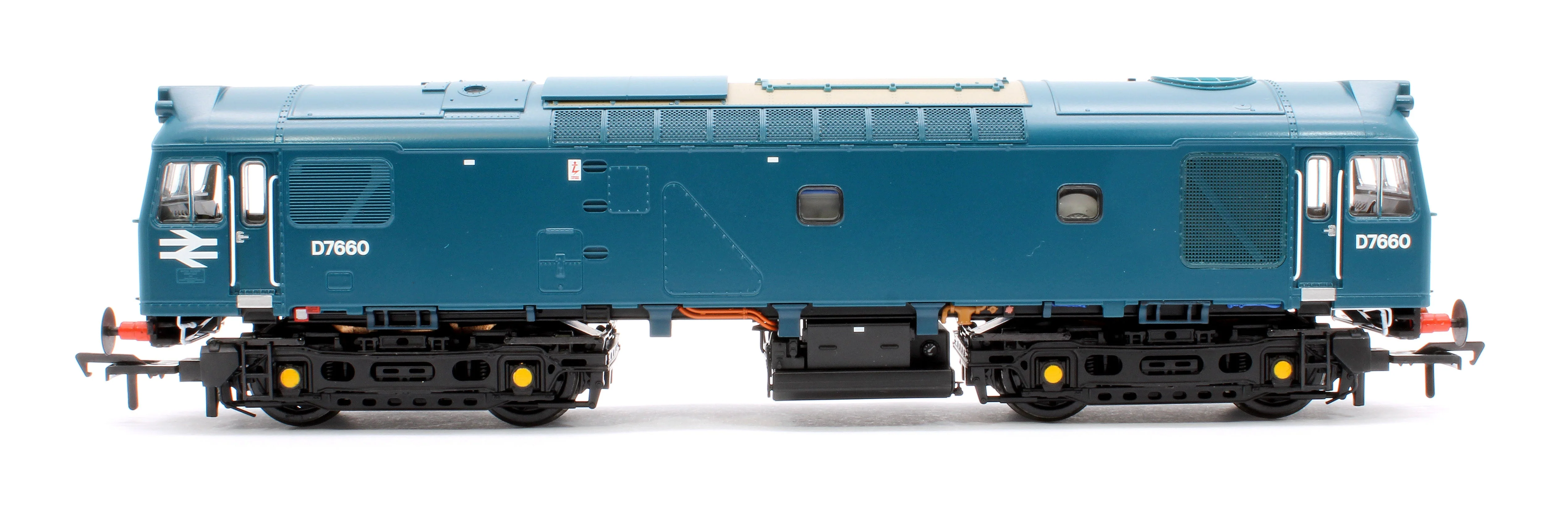 Pre-Owned 32-333 Class 25/3 D7660 BR Blue (Small Yellow Panels) Diesel Locomotive - Image 5