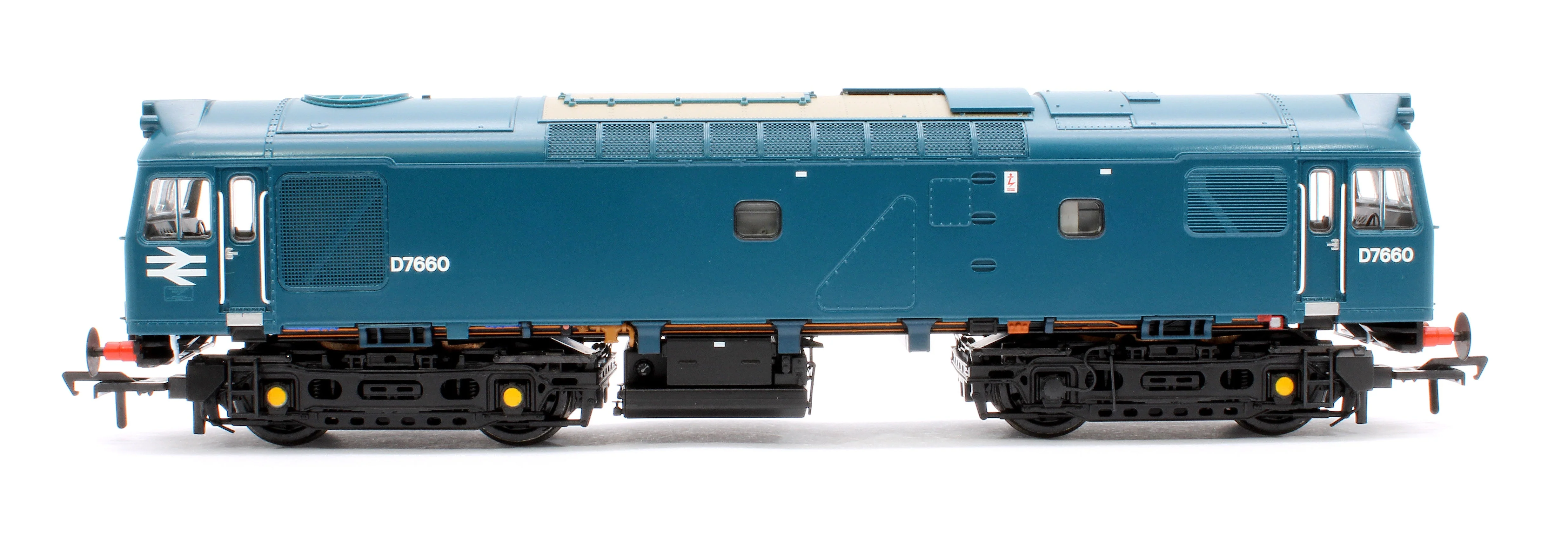 Pre-Owned 32-333 Class 25/3 D7660 BR Blue (Small Yellow Panels) Diesel Locomotive - Image 6