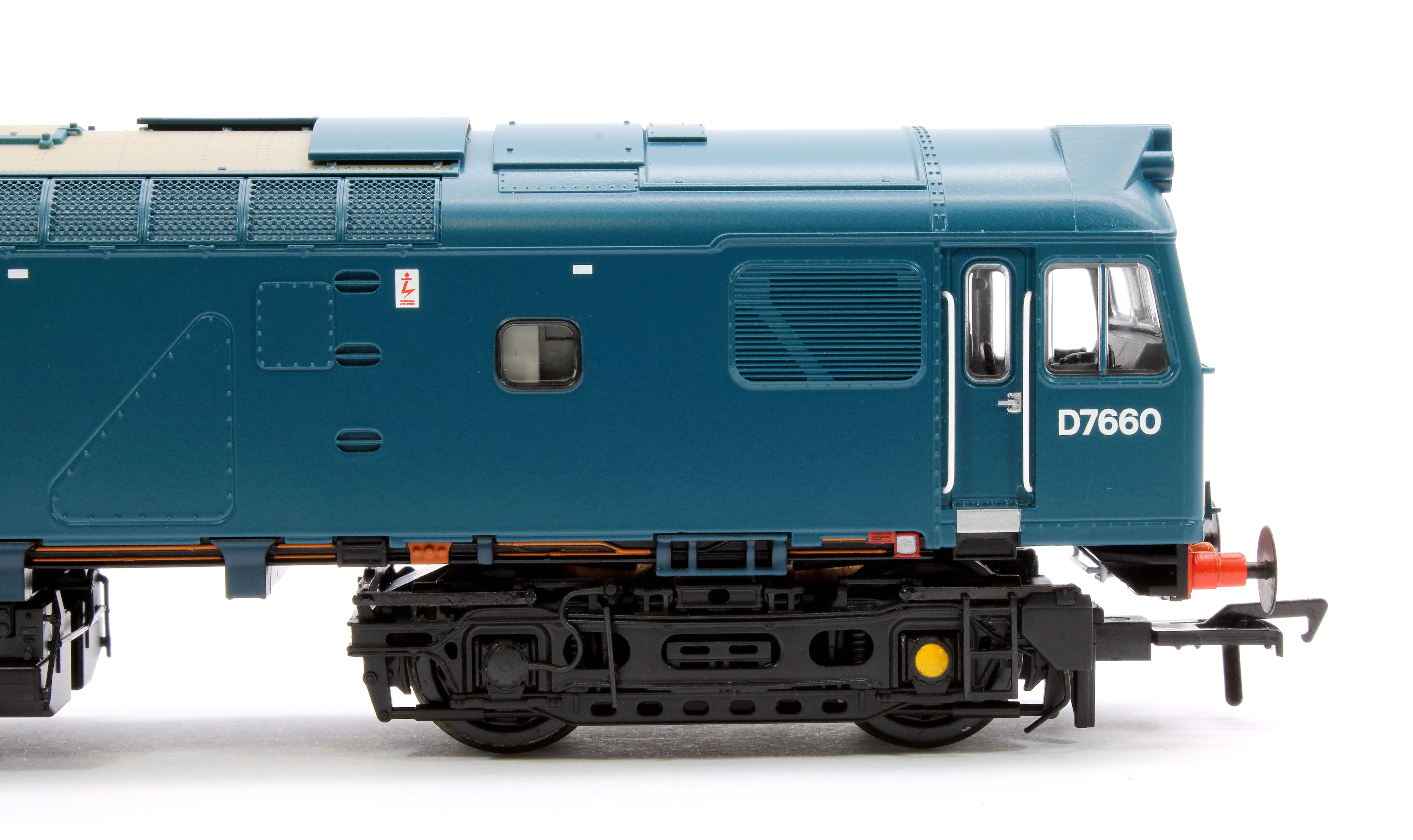 Pre-Owned 32-333 Class 25/3 D7660 BR Blue (Small Yellow Panels) Diesel Locomotive - Image 8