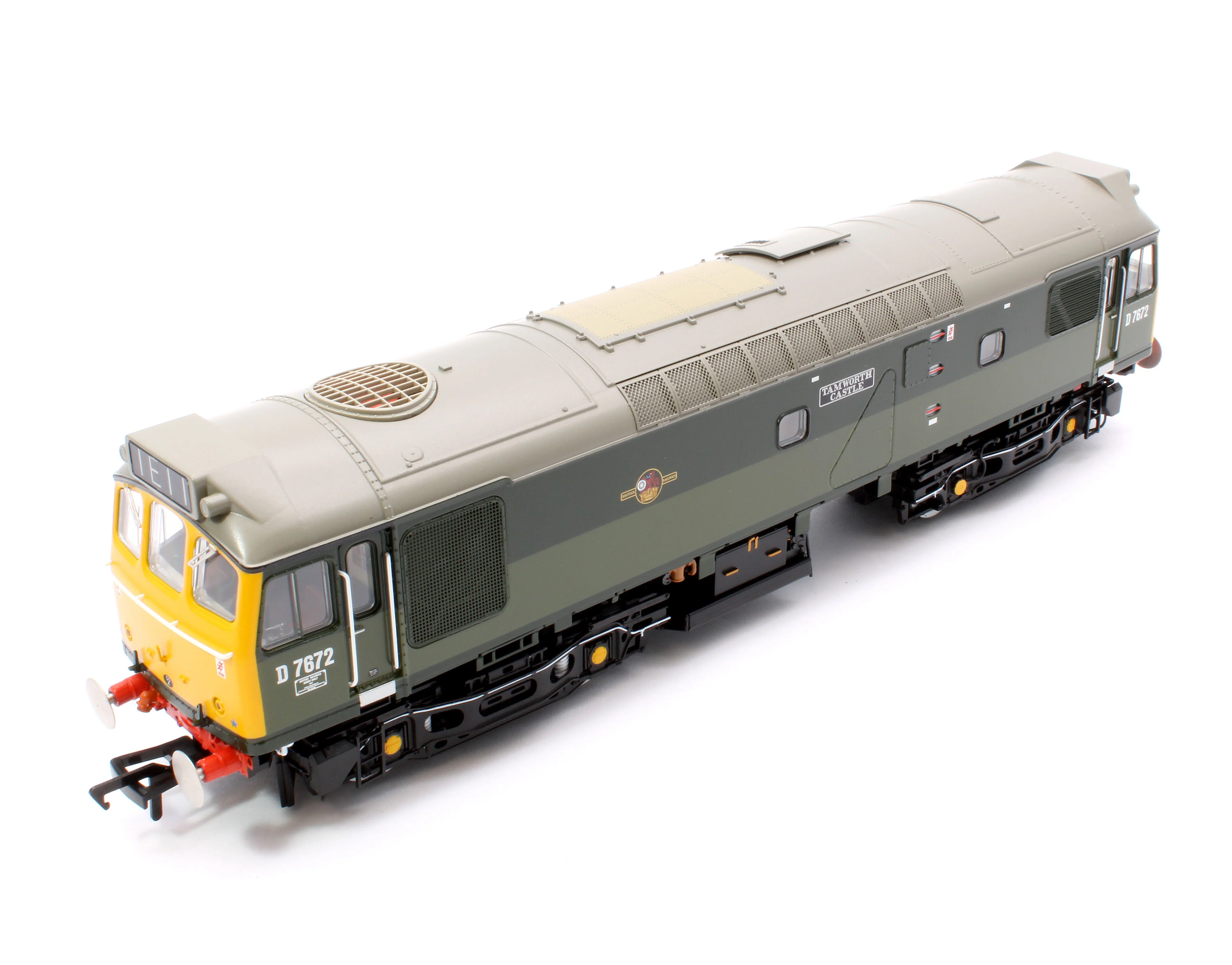 32-334SFX Class 25/3 D7672 'Tamworth Castle' BR Two-Tone Green (Full Yellow Ends) - DCC Sound Deluxe - Image 11