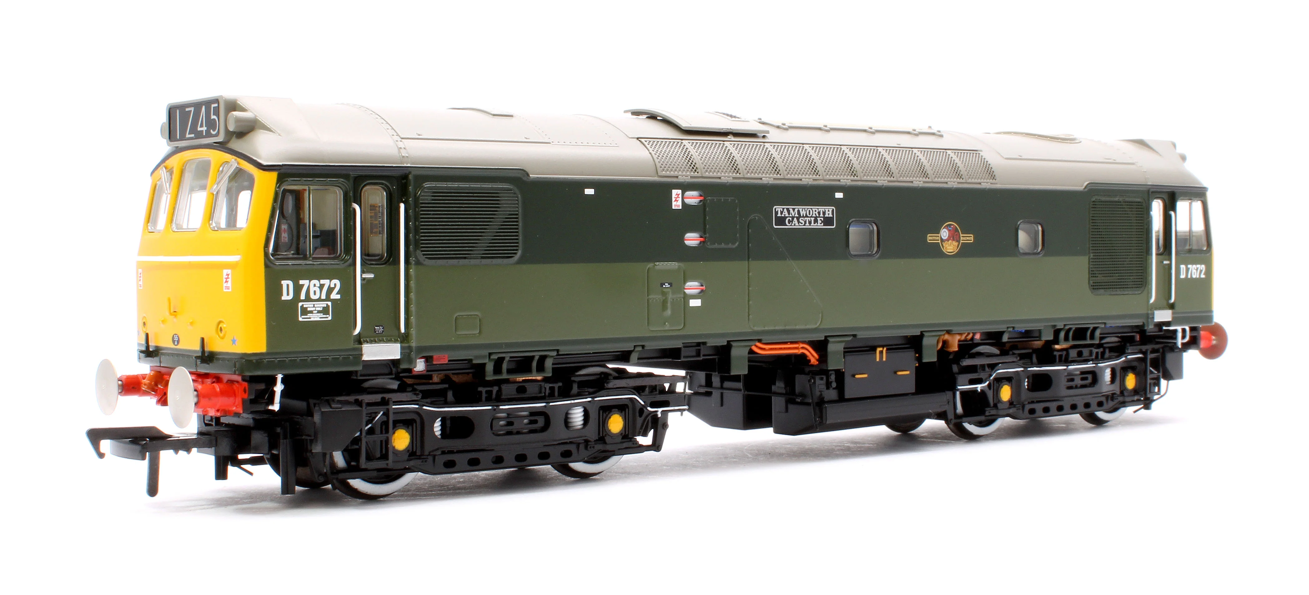 32-334SFX Class 25/3 D7672 'Tamworth Castle' BR Two-Tone Green (Full Yellow Ends) - DCC Sound Deluxe - Image 3