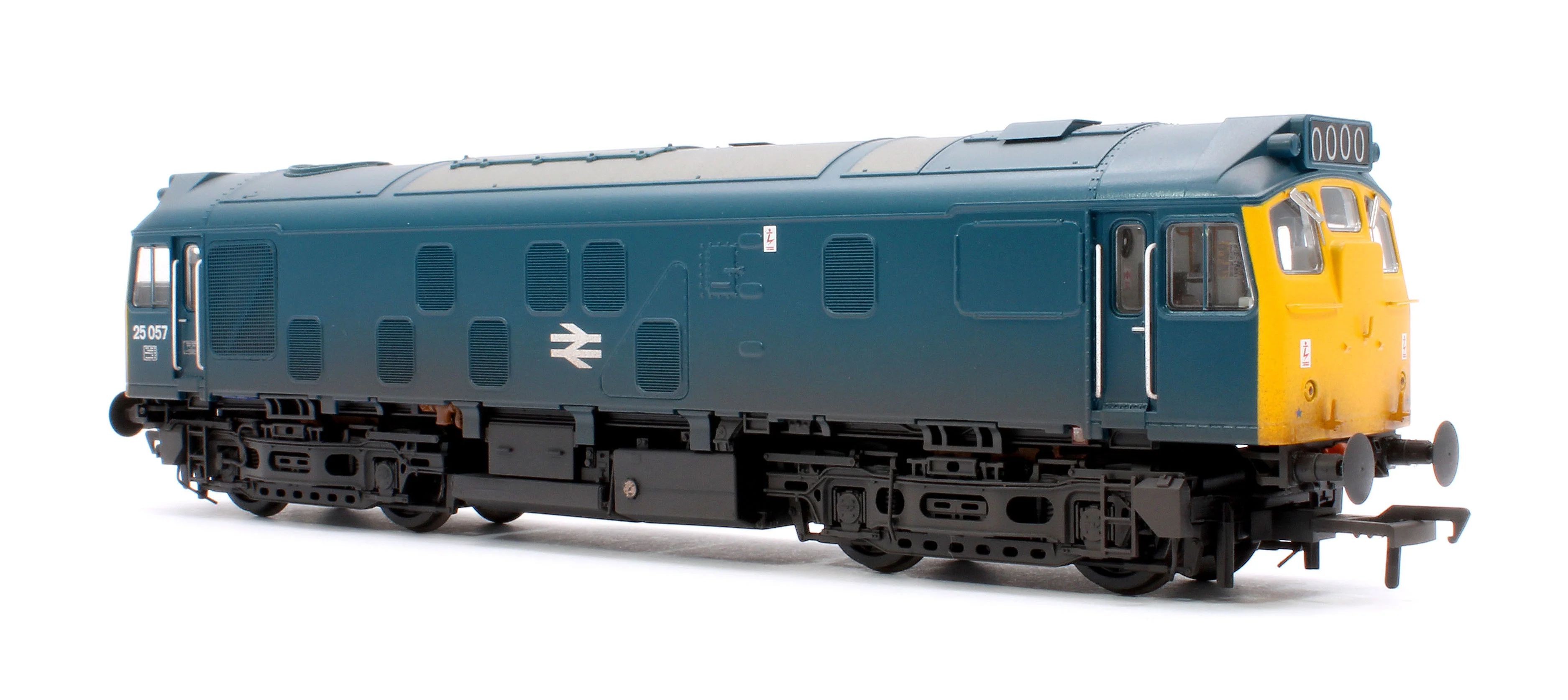 32-340SF Class 25/1 25057 BR Blue Diesel Locomotive - DCC Sound & Weathered - Image 3