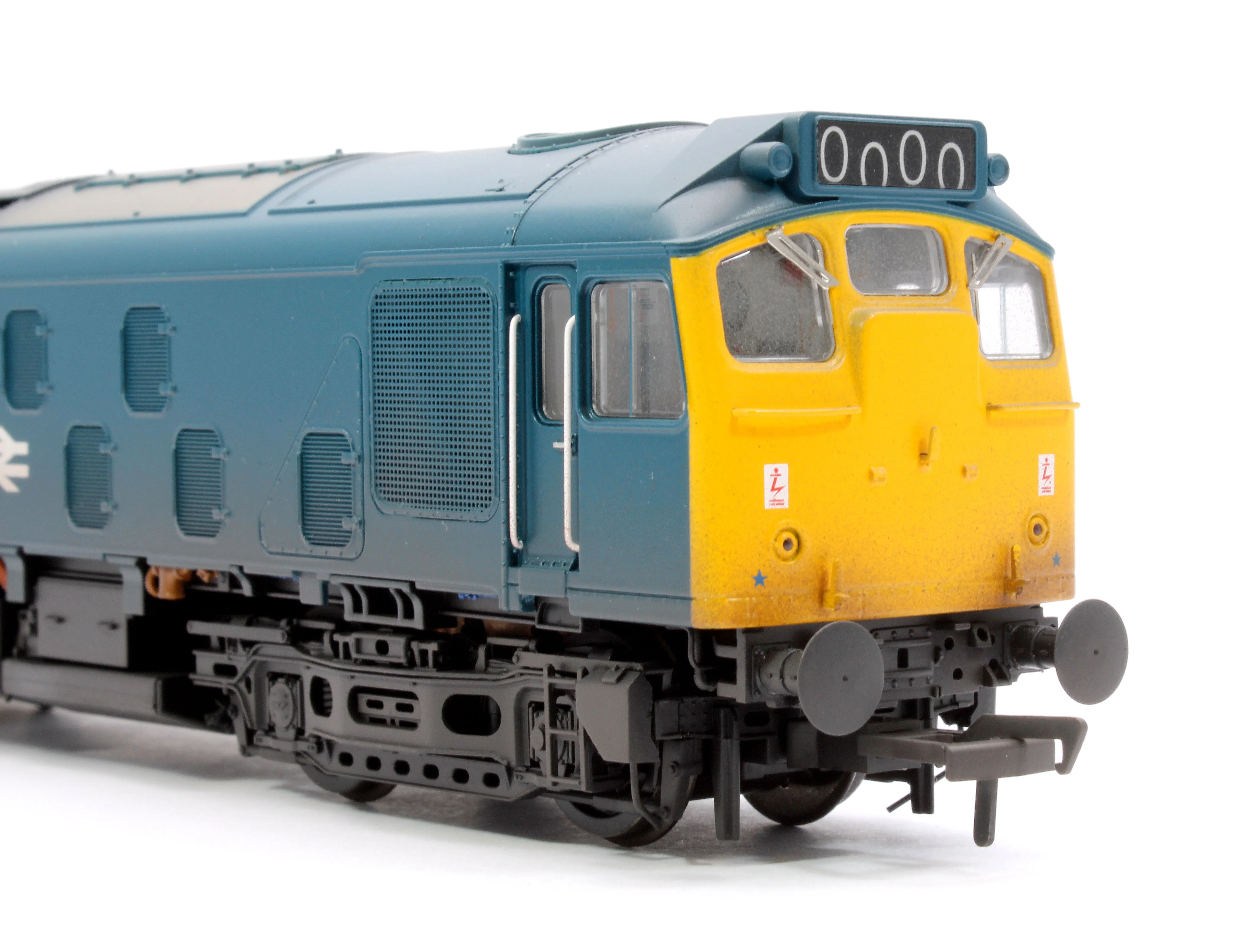 32-340SF Class 25/1 25057 BR Blue Diesel Locomotive - DCC Sound & Weathered - Image 9