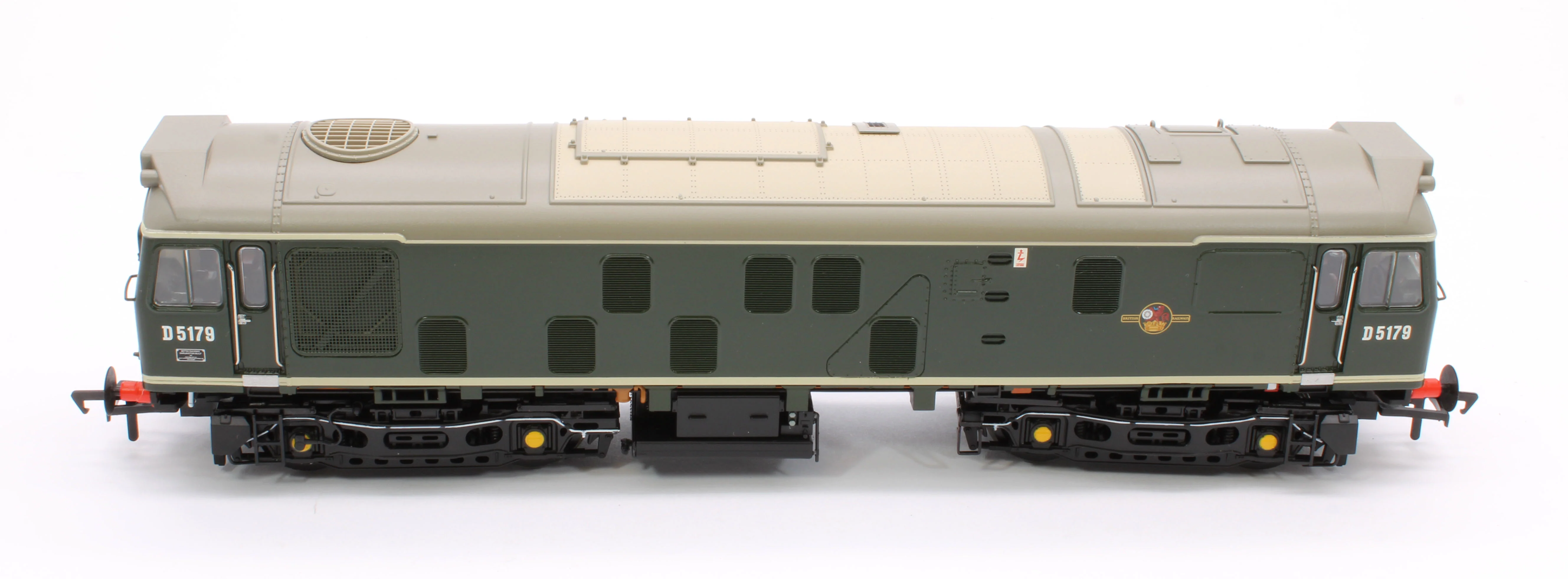 32-343A Class 25/1 D5179 BR Green (Small Yellow Panels) Diesel Locomotive - Image 11