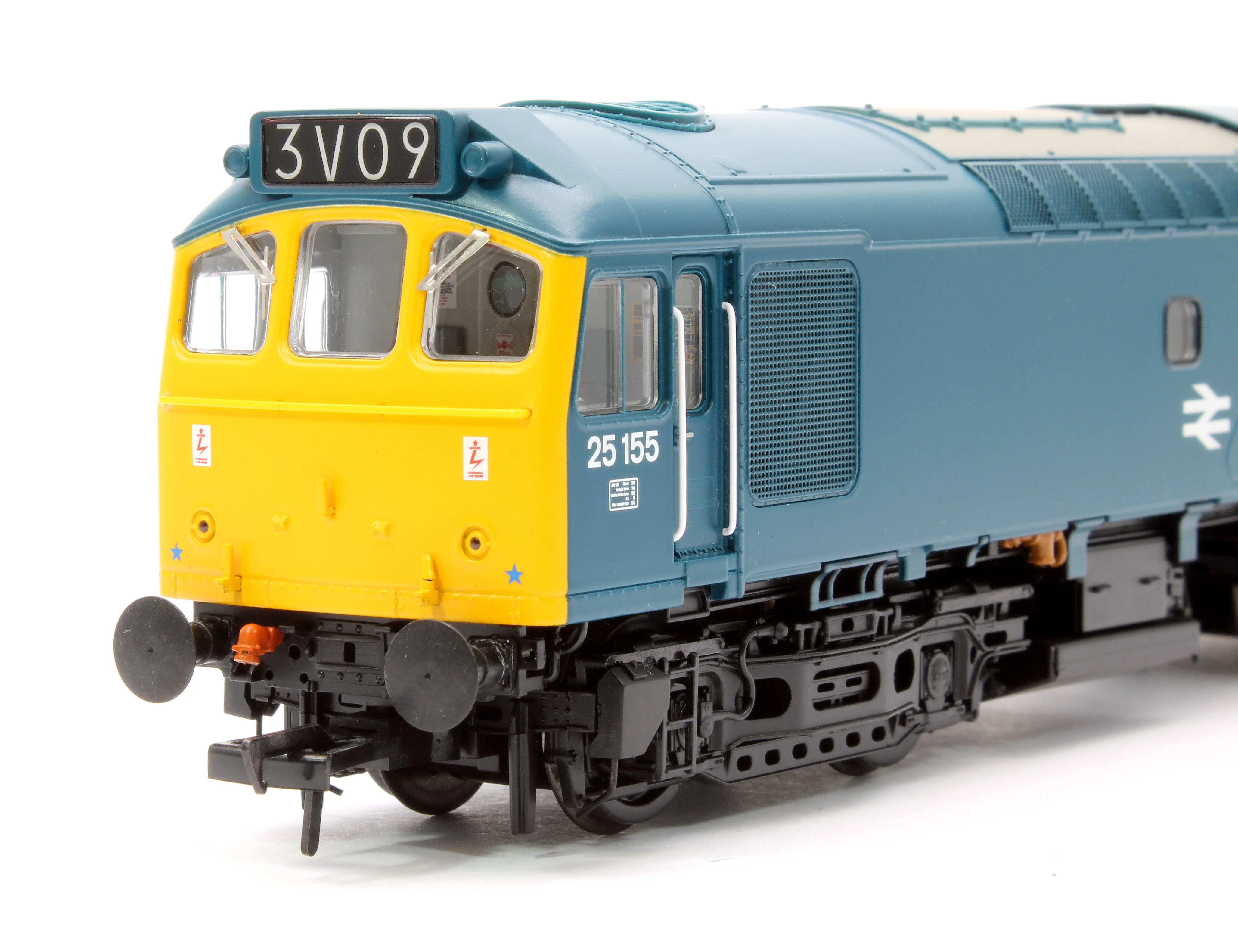 32-345SF Class 25/2 25155 BR Blue Diesel Locomotive - DCC Sound - Image 7