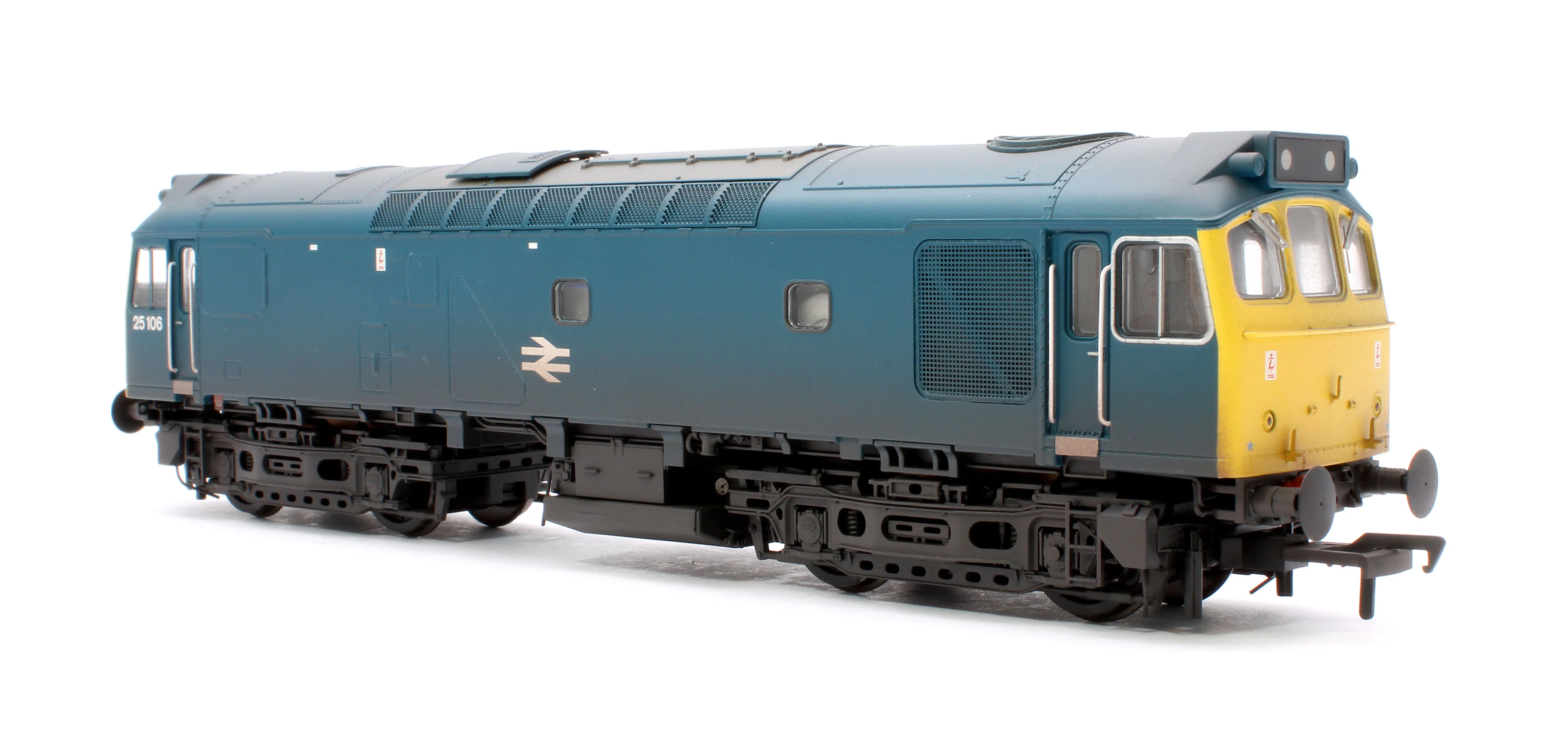 32-346SFX Class 25/2 25106 BR Blue Diesel Locomotive - DCC Sound Deluxe & Weathered - Image 4