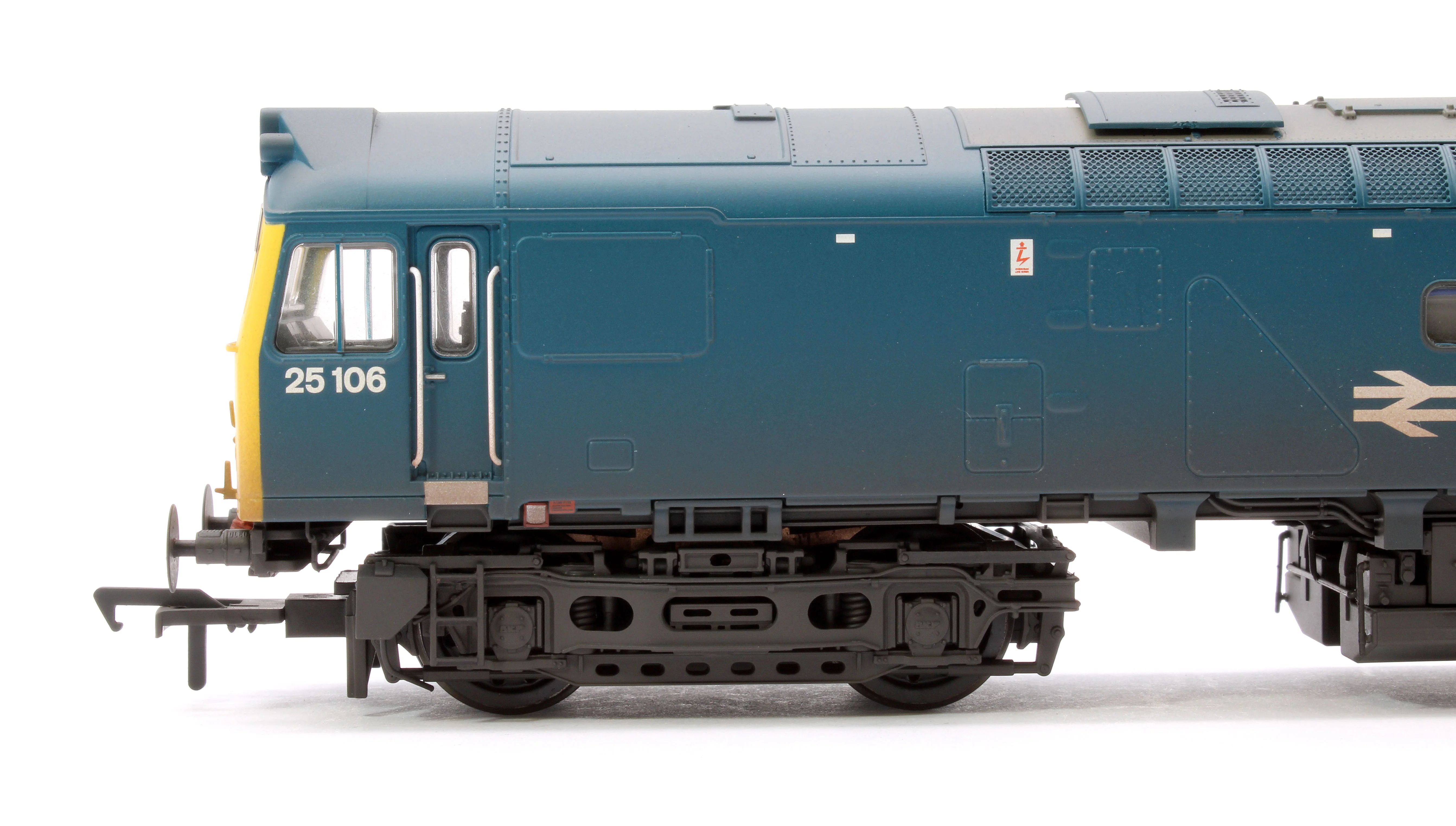 32-346SFX Class 25/2 25106 BR Blue Diesel Locomotive - DCC Sound Deluxe & Weathered - Image 7