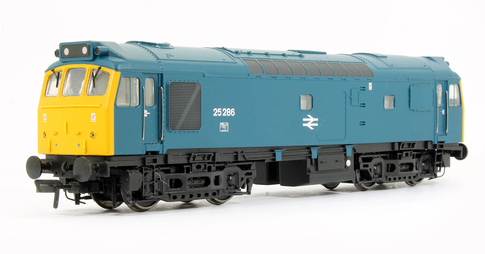 32-408 Pre-Owned Class 25/3 25286 BR Blue Domino Headcode Diesel Locomotive - DCC Fitted - Image 2