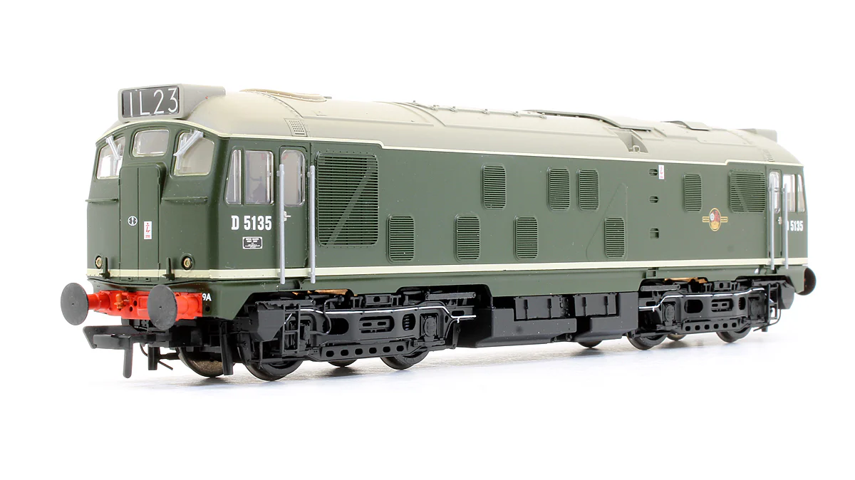 32-440SR Class 24/1 BR Green D5135 Diesel Locomotive (DCC Ready)