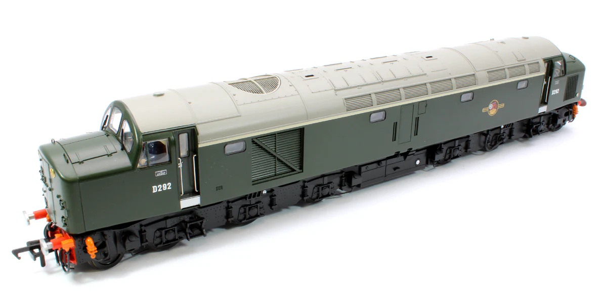 32-488 Class 40 Disc Headcode D292 BR Green (Late Crest) Diesel Locomotive - Image 11