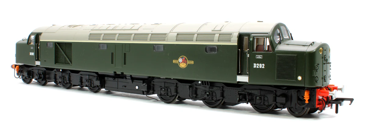 32-488 Class 40 Disc Headcode D292 BR Green (Late Crest) Diesel Locomotive - Image 2
