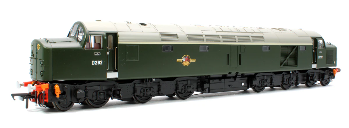 32-488 Class 40 Disc Headcode D292 BR Green (Late Crest) Diesel Locomotive - Image 3