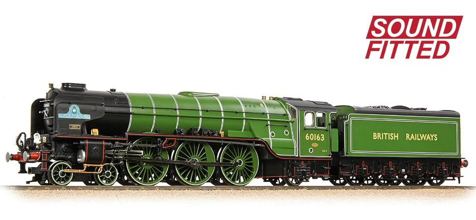32-550ESF LNER Peppercorn A1 60163 'Tornado' BR Lined Apple Green (British Railways) Steam Locomotive - DCC Sound