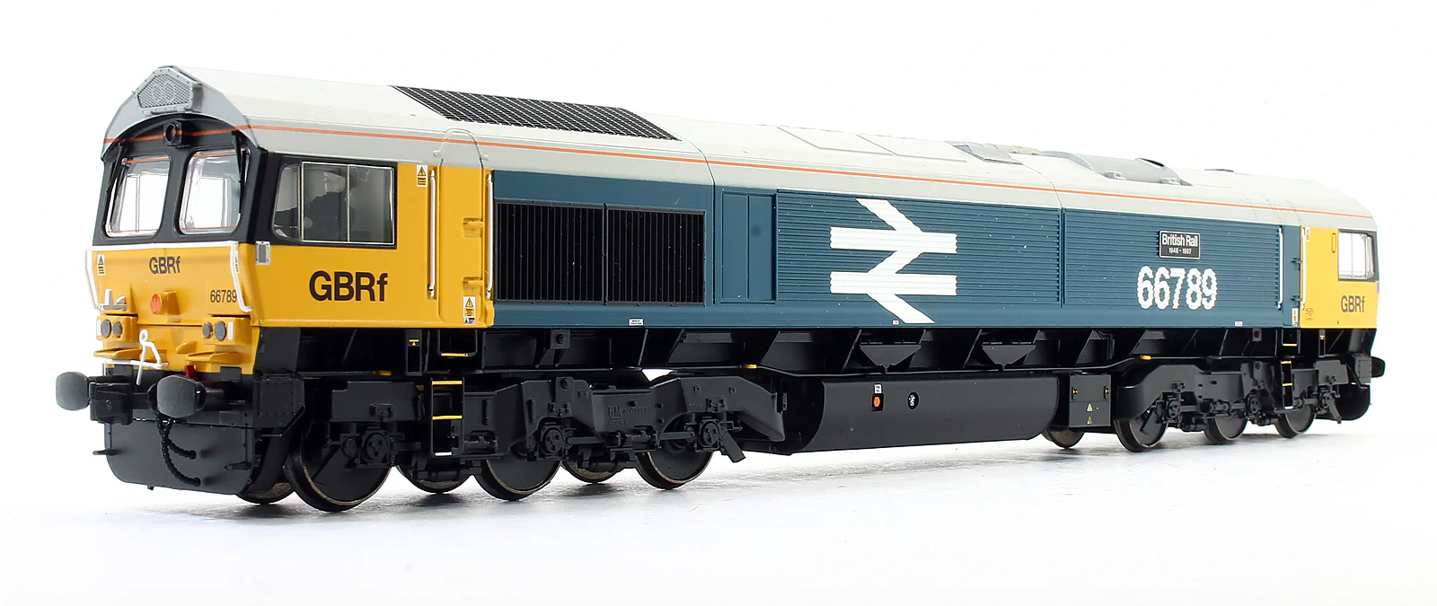 Pre-Owned 32-740 Class 66/7 GBRf Large Logo 'British Rail 1948-1997' Diesel Locomotive