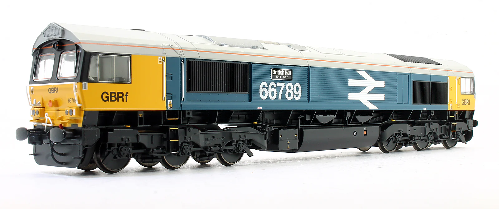 Pre-Owned 32-740 Class 66/7 GBRf Large Logo 'British Rail 1948-1997' Diesel Locomotive - Image 2