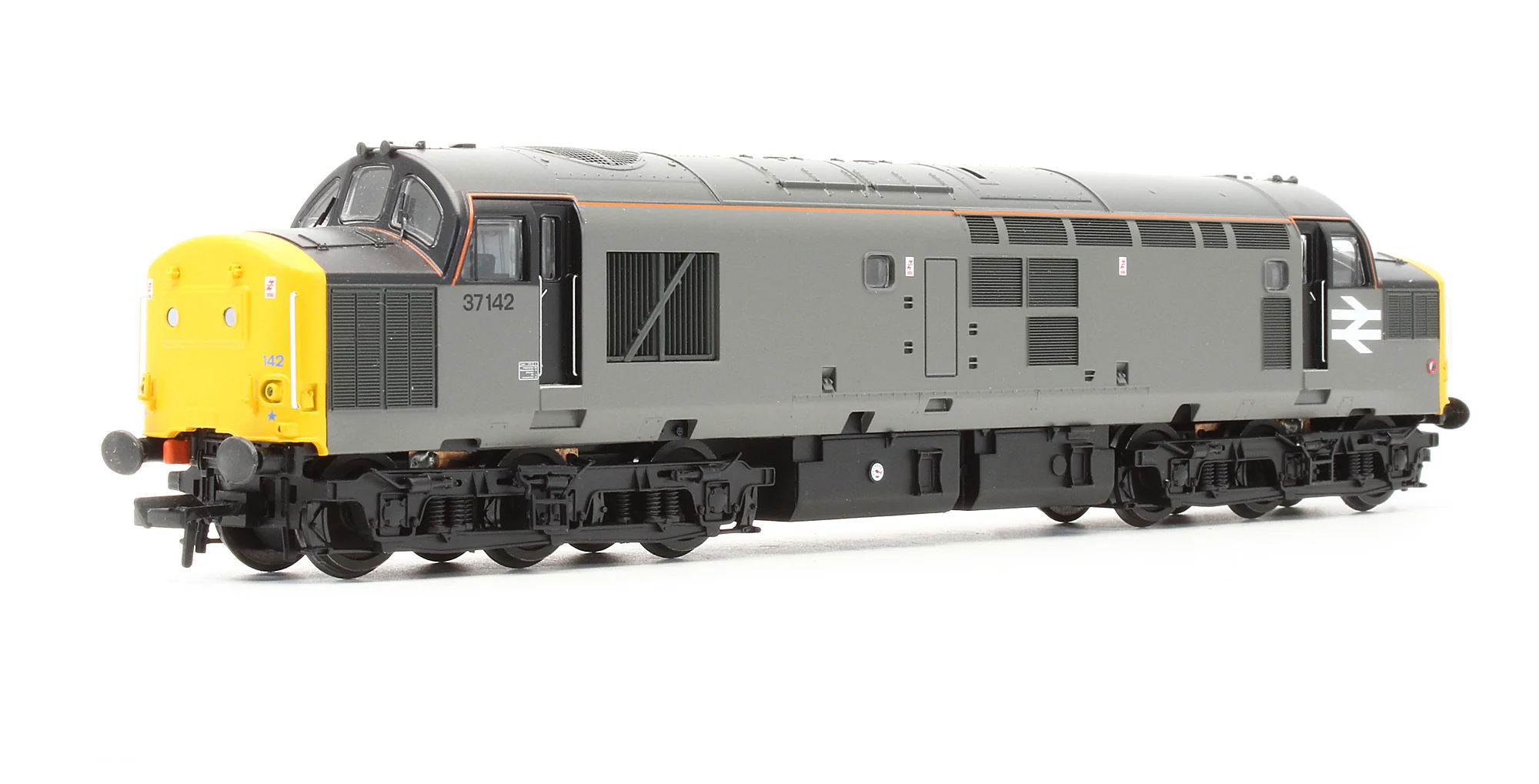 Pre-Owned 32-788DB Class 37/0 37142 BR Engineers Grey Diesel Locomotive (Regional Exclusive Model) - DCC Fitted