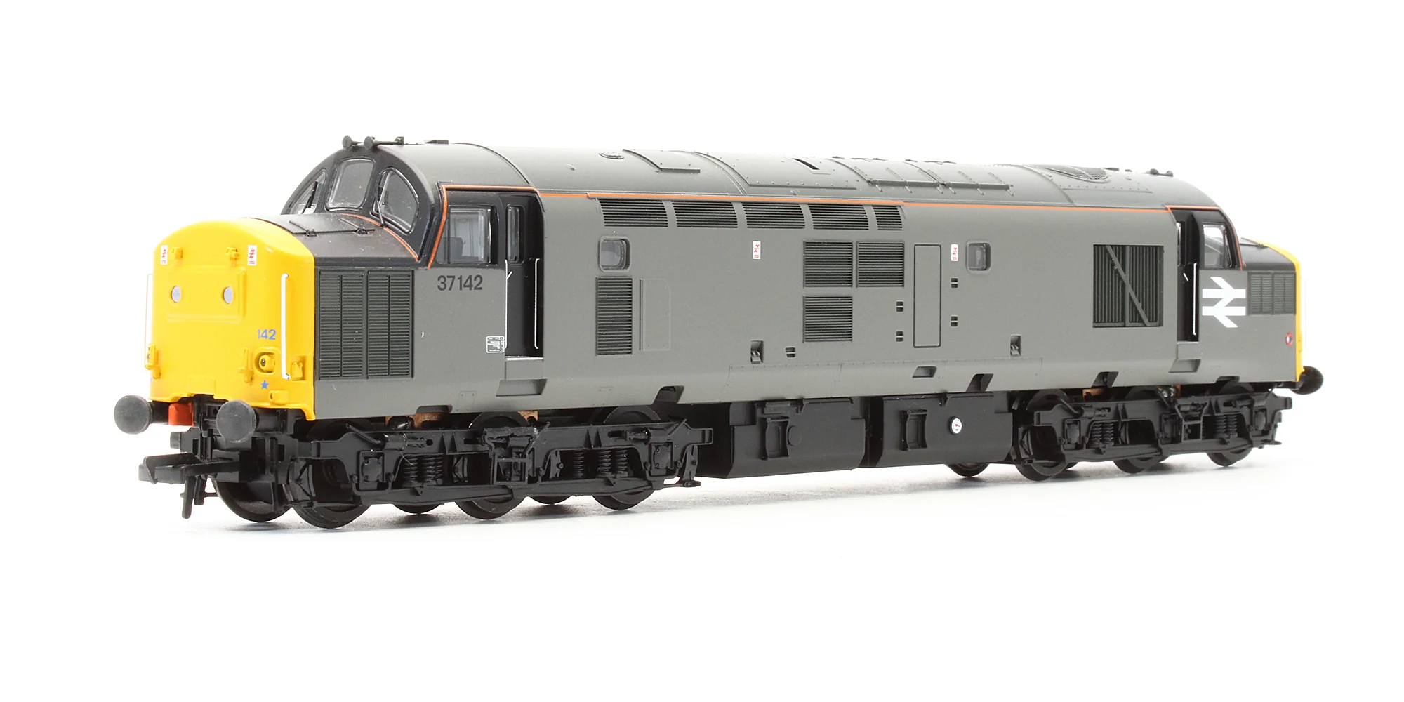 Pre-Owned 32-788DB Class 37/0 37142 BR Engineers Grey Diesel Locomotive (Regional Exclusive Model) - DCC Fitted - Image 2