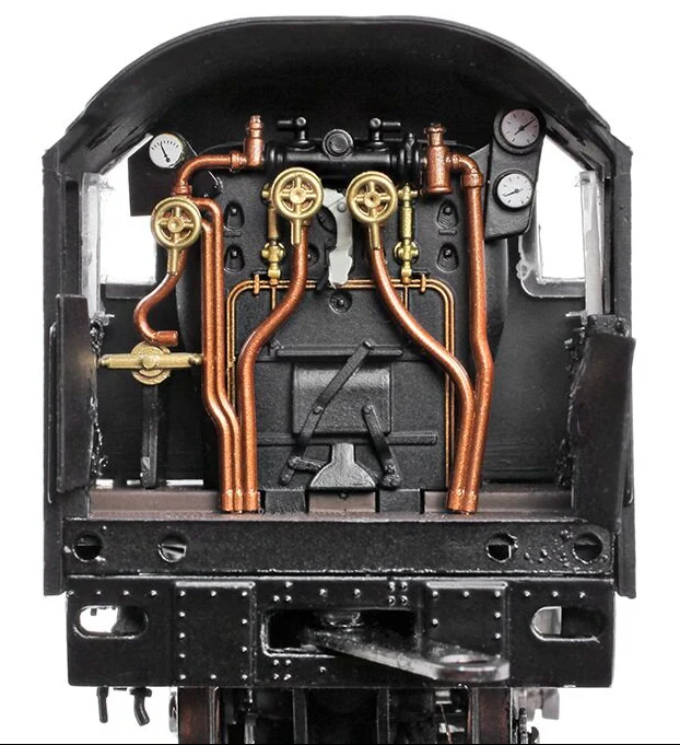 32-829B LMS Ivatt 2MT 46447 BR Lined Black (Late Crest) Steam Locomotive - Image 8
