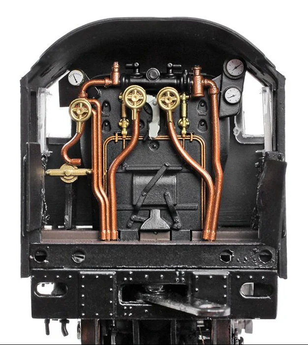 32-832 LMS Ivatt 2MT 46464 BR Lined Black (Early Emblem) Steam Locomotive - Image 8