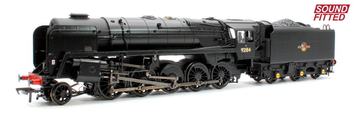 Pre-Owned 32-859BSF BR Standard 9F with BR1F Tender 92184 BR Black (Late Crest) - DCC Sound