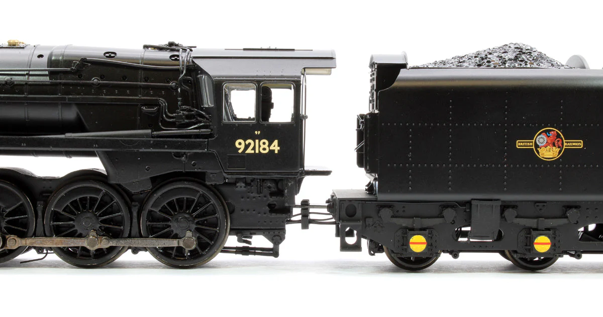 Pre-Owned 32-859BSF BR Standard 9F with BR1F Tender 92184 BR Black (Late Crest) - DCC Sound - Image 7