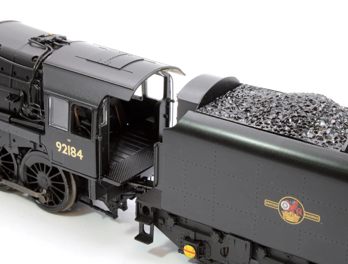 Pre-Owned 32-859BSF BR Standard 9F with BR1F Tender 92184 BR Black (Late Crest) - DCC Sound - Image 9