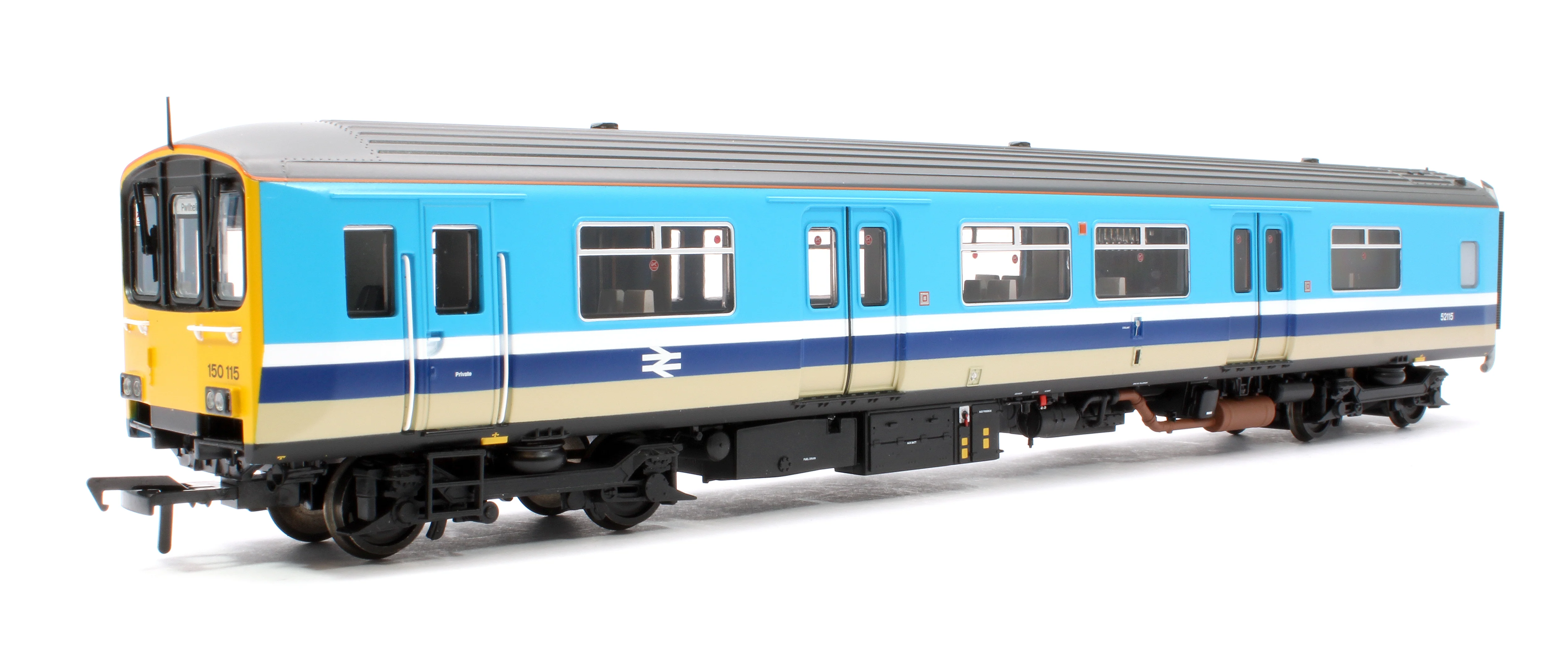 32-929SR Class 150/1 2-Car DMU 150115 BR Provincial (Original) - DCC Ready - Image 2