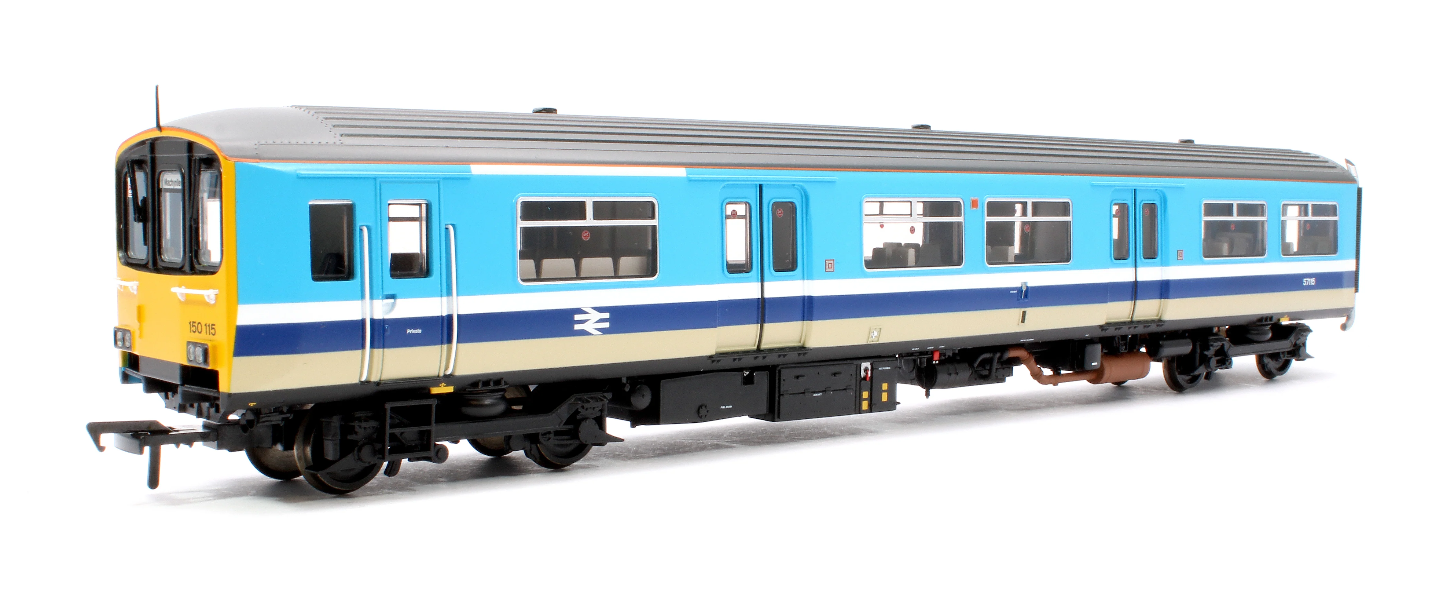 32-929SR Class 150/1 2-Car DMU 150115 BR Provincial (Original) - DCC Ready - Image 5